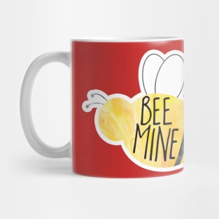 BEE mine - funny Valentines day pun Mug